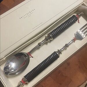 NWT Pottery Barn Fork & Spoon Servers